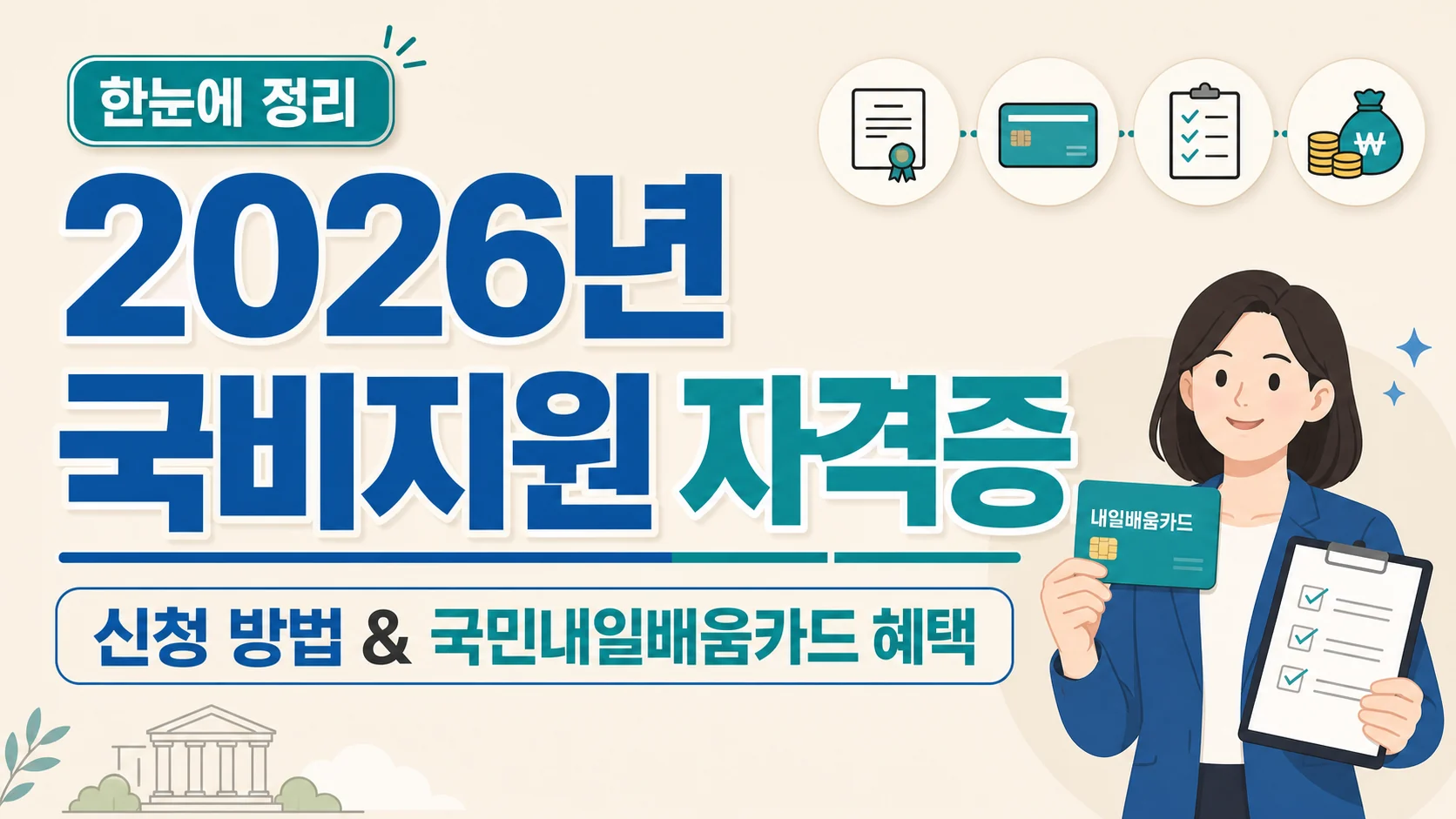글의 국비지원 자격증과 국민내일배움카드는 어떻게 이해하면 좋을까요 이미지 글의 국비지원 자격증과 국민내일배움카드는 어떻게 이해하면 좋을까요 이미지